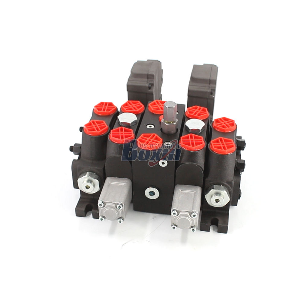 Bulk Supply DCV100EMA-YT-JYT-J-K Electric Motor 2 Spool Sectional Directional Valve main image